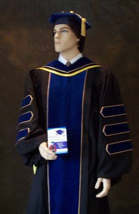 Custom PhD robe