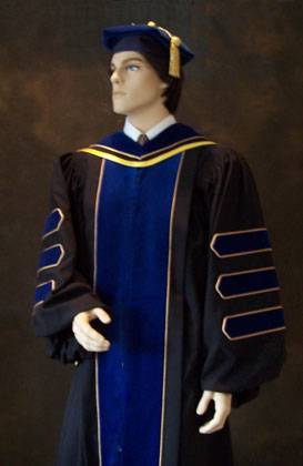 custom made doctoral regalia phd gown