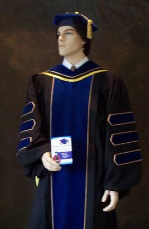 PhD gown